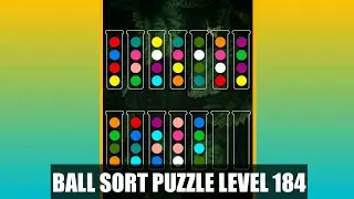Ball Sorting Puzzle Game Level 184 | Ball Sort Puzzle Level 184 | GamingOn