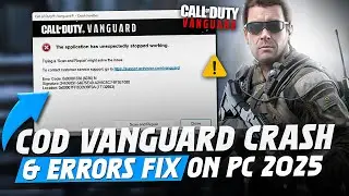 How To Fix The Application Has Unexpectedly Stopped Working Error in COD Vanguard PC in 2025