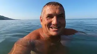 #Анапа. Сегодня 22.06.2023.Чёрное море. Пляж «ШИНГАРИ.Ж/К. АНАПОЛИС. Утро 8.00. Воздух 24. Море 23