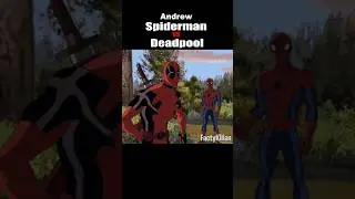 Andrew Spider-Man vs Deadpool #Deadpool
