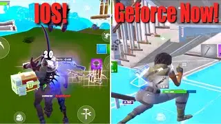 GeForce Now Fortnite Mobile VS IOS!