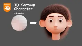 3D Character Modeling | Blender Tutorial for beginners | Blender 4.0