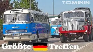Hartmannsdorf Oldtimertreffen 2024 🚗🚜🚚 Sraz historických vozidel | Německo 🇩🇪