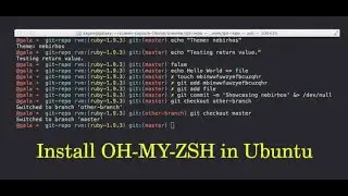 Using Terminal ZSH in Ubuntu 20.04 LTS
