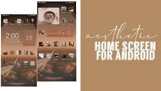 IOS 14 on Android! // How to customize aesthetic IOS 14 on Android // tutorial🤎