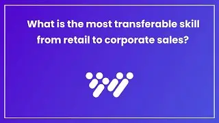 Christian Buan: What is the most transferable skill from retail to corporate sales?