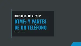 DTMFs y partes de un teléfono Telefono