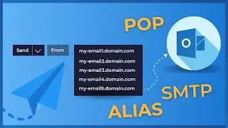 How To Add Other Email Address In Outlook Office 365 | Aliases or Send As Option
