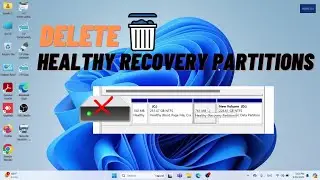 Delete Healthy Recovery Partition issue solved Windows 11, 10, 8 How to Delete Recovery |@HDAMSTech