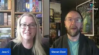Live chat with Steven Dast, designer of Emerald Skulls