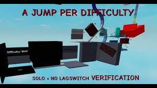 [Physically Impossible] A Jump Per Difficulty // TRULY VERIFIED (SOLO + NO LAGSWITCH)