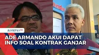 Ade Armando Akui dapat Kabar soal Isu Kontrak Politik Ganjar dan PDIP