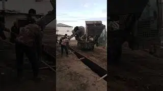 concrete truck #truck #concrete #machinery #excavator