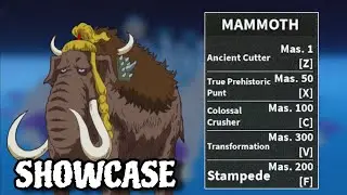 *MAMMOTH* SHOWCASE [Update 20] | Blox Fruits