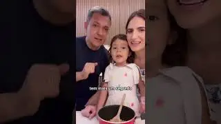 Lulu ensina a famosa receita de pipoca 🍿 do papai #lulu Creditos@maju