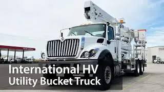International HV Utility Bucket Truck | Maxim Truck & Trailer