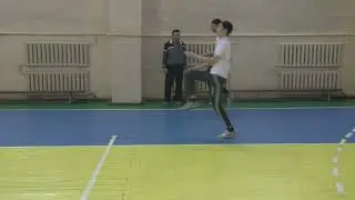 Онлайн урок "Допты әріптестеріне беру әдістері" Екі жақты ойын