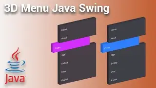 Java Swing - Custom Menu 3D Using Graphics 2D