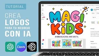 Como crear LOGOTIPOS PRO con INTELIGENCIA ARTIFICIAL IA usando ChatGPT | Ideogram | Canva en minutos