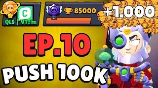 CHEGUEI aos 85.000! RUMO aos 100K de TROFÉUS no BRAWL STARS! #10