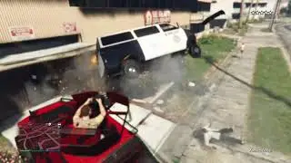 GTA 5 - Epic Five Star Chase (Escape From The Police)