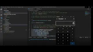 vscode exe calc demo