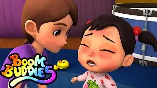 Hasta şarkı | Okul öncesi | çocuklar için şarkılar | Boom Buddies Türkçe | Animasyon