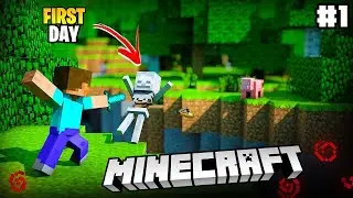 Playing Minecraft for the First Time  Minecraft Gameplay 1   WorldGuru 2.0