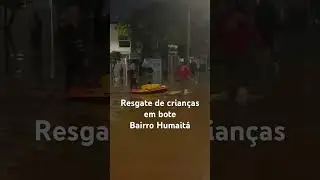 #alagamento #chuva #portoalegre #rs #enchentes  resgate de criança
