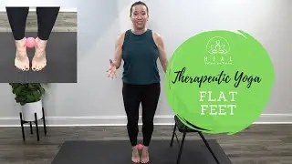 Fix Flat Feet with These Simple Yoga & PT Exercises! 🦶✨ | Therapeutic Yoga for Flat Feet