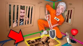 ÉVASION DE PRISON EN CARTON Défi **2 parties**