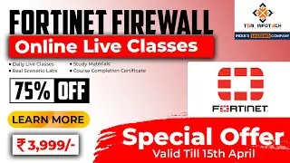 High Paying Job in Security Domain | Fortinet Firewall New Batch with 75% Off | Enroll Now