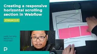 Responsive Horizontal scrolling in Webflow - Stream clip