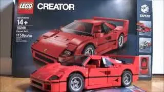 Lego 10248 Ferrari F40 Review