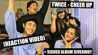 TWICE - Cheer Up || Reaction Video + SIGNED ALBUM GIVEAWAY! (CLOSED)