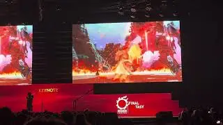 Final Fantasy XIV London Fanfest 2023 - FF16 collab crowd reaction