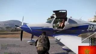 Первый раз за штурвалом и какой то осёл РДМит  "Arma 3, Altis life ,Пиратка, ZBK Online
