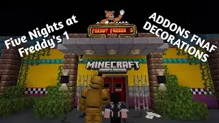 Mod fnaf in minecraft 1.19.21/22 ( FNAF Decorations v4! )