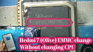 Redmi 7  Emmc change without changing cpu by MOBILE DOCTOR MIJANUR