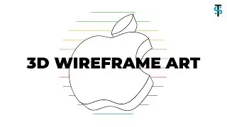 3D Wireframe Art in Adobe Illustrator 2020!