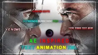 AE Inspired Text Animation Presets #11 | Alight Motion (Xml + Presets) |#alightmotion #textanimation