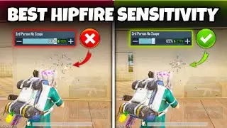 HIP-FIRE SENSITIVITY FOR AUTO HEADSHOTS IN CLOSE RANGE💥IN BGMI/PUBG MOBILE TIPS & TRICKS.