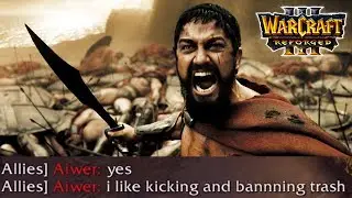 KICKED from 300 Spartans for not buffing Host ... Warcraft 3 Reforged