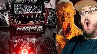 skibidi toilet zombie universe 48 ( New Virus) & SCP-Squad Episode 1 : 096 REACTION!!!