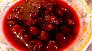 Экономное варенье за 5 минут! В 2 раза меньше сахара и больше вкуса! Густое вишнёвое варенье