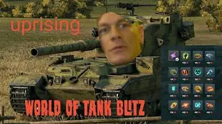 FV215 183  UPRISING 7 423k dmg  | WOTBLITZ =^=