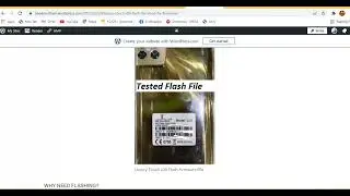 Luxury Touch L09 Flash File Firmware Tested