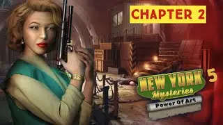 New York Mysteries 5 Power of art Chapter 2 Walkthrough (FIVE BN)