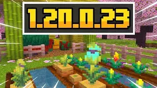 AKHIRNYA UPLOAD! Fitur Keren.. UPDATE MCPE TERBARU 1.20.0.23!