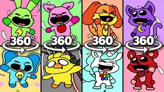 360° VR SMILING CRITTERS DANCE CHALLENGE! (Poppy Playtime Animation)